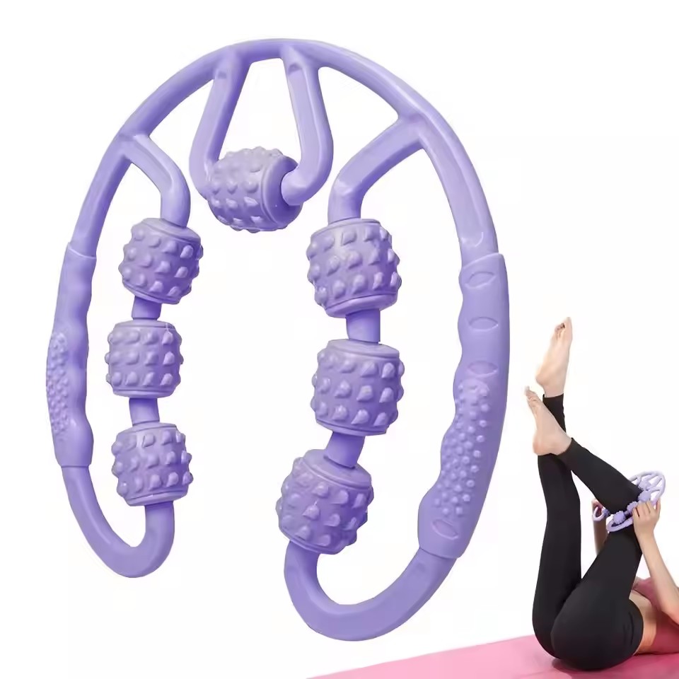 Reflexology Foot Roller - Massageador Manual para Panturrilhas e Pernas,