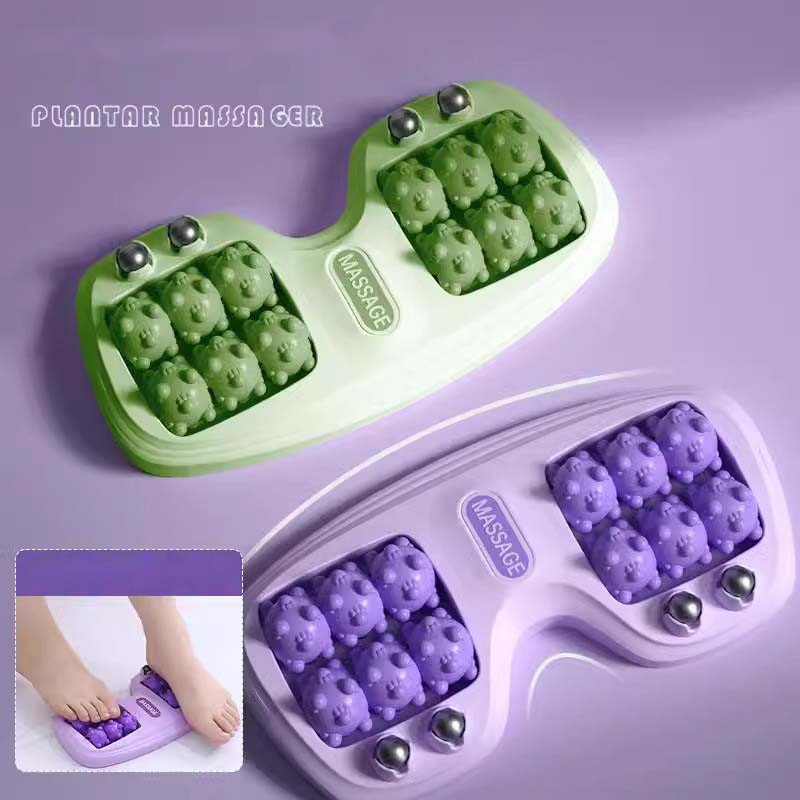 Reflexology Foot Roller - Rolo Massageador de Acupressão para Pés: