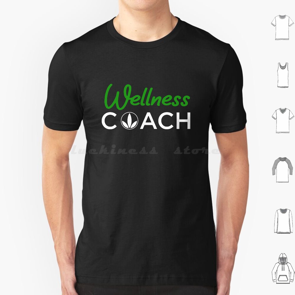 Wellness Health Nutrition - Camiseta de Algodão Wellness para Homens