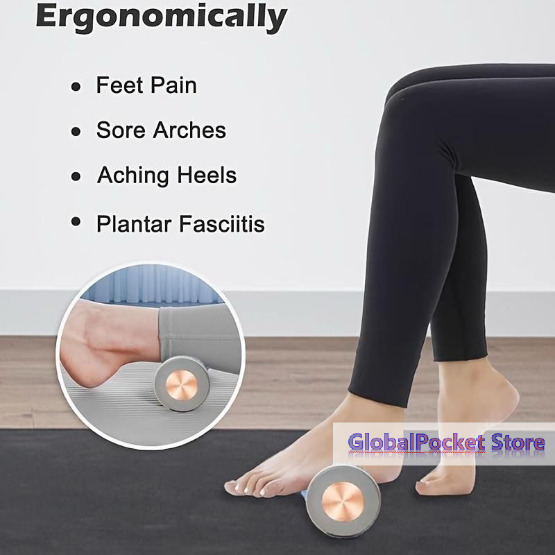 Bola de Massagem para Fascite  - Reflexology Foot Roller avaliação e preço