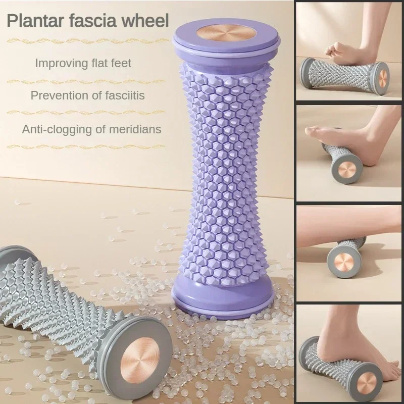 Massageador de pés rolo de mas - Reflexology Foot Roller avaliação e preço