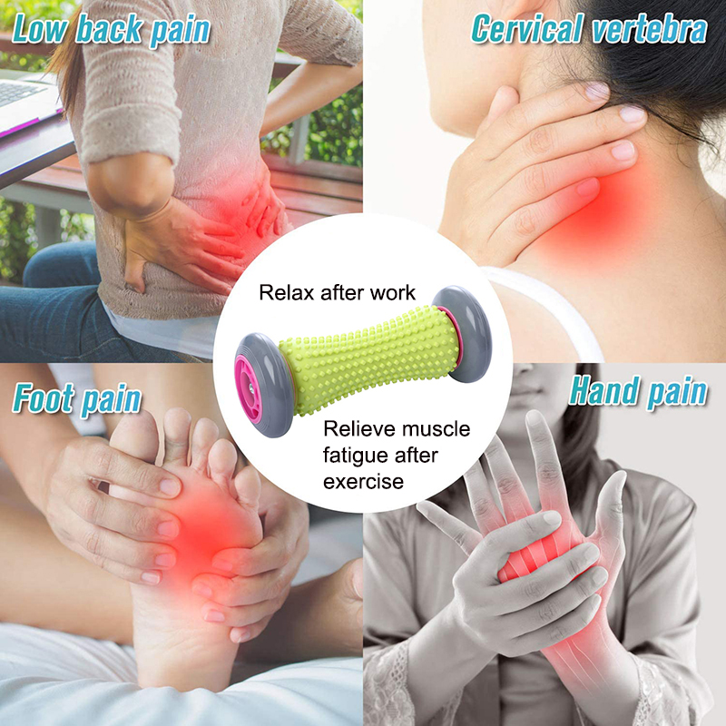 Rolo massageador de pés, massa - Reflexology Foot Roller avaliação e preço