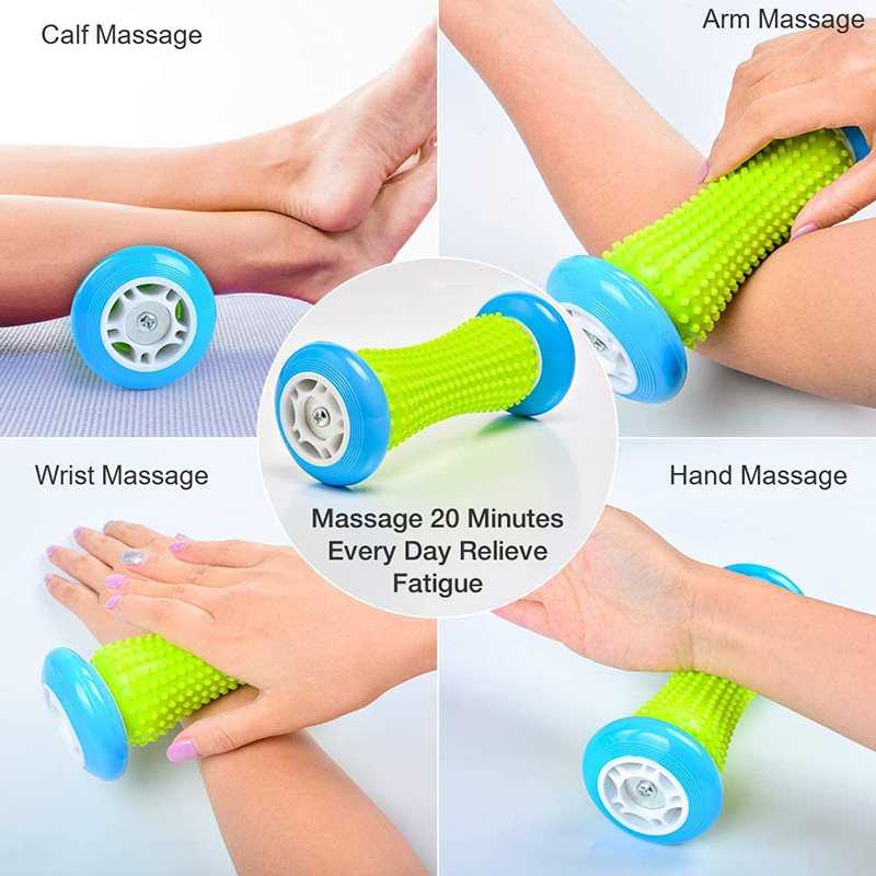 Rolo massageador de pés, massa - Reflexology Foot Roller avaliação e preço