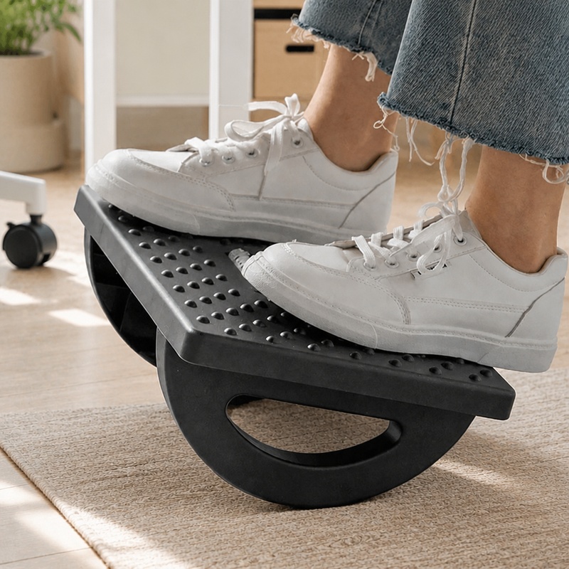 Apoio Ergonômico Portátil para - Reflexology Foot Roller avaliação e preço