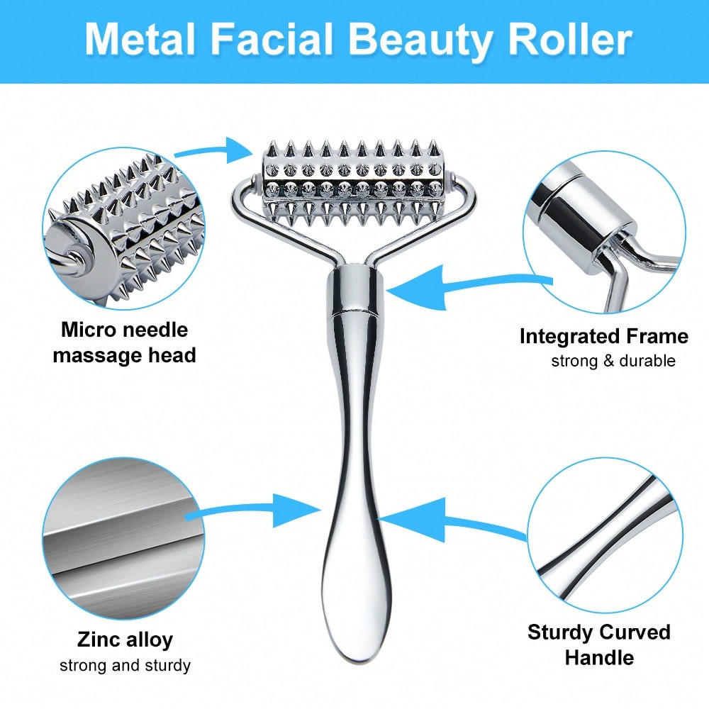 Rolo de massagem facial de aço - Reflexology Foot Roller avaliação e preço