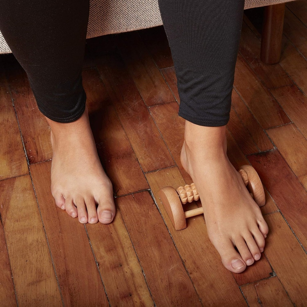 Rolo de Reflexologia para os P - Reflexology Foot Roller avaliação e preço