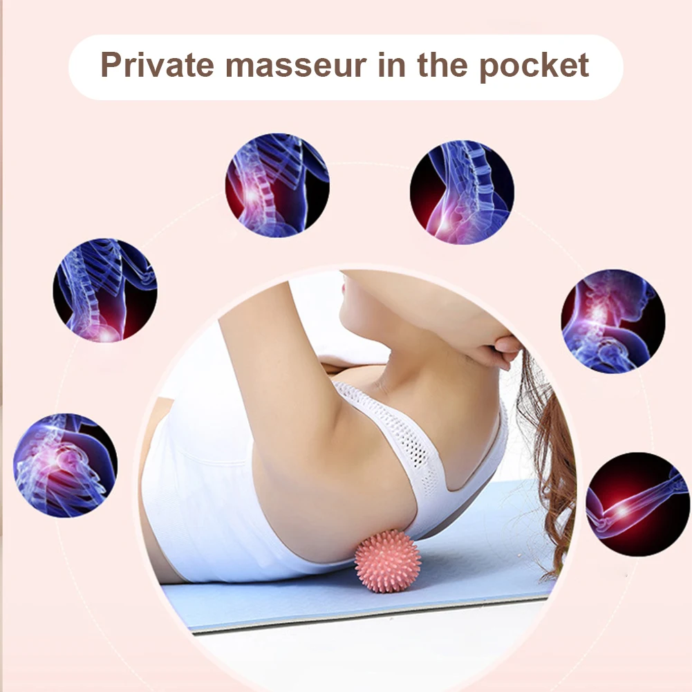 Bola de massagem espetada, rol - Reflexology Foot Roller avaliação e preço