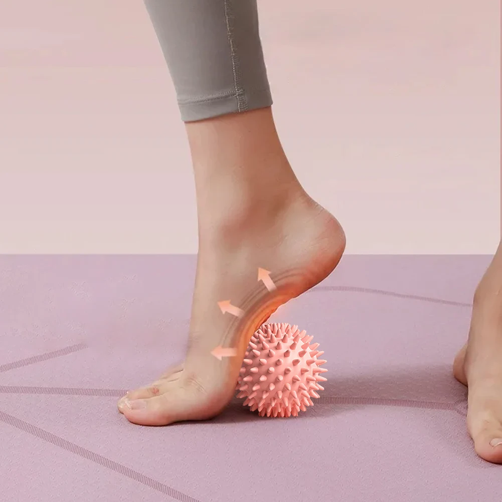 Bola de massagem espetada, rol - Reflexology Foot Roller avaliação e preço