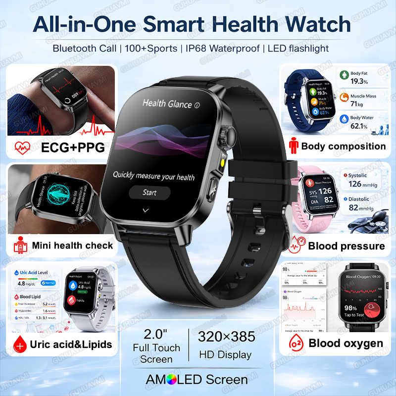 Relógio Inteligente 2026 Ultra - Health Wellness Definition avaliação e preço